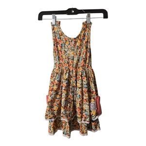 Cheeky Plum Girls Floral Twirl Dress Size 3T – Boutique Vintage-Inspired Party